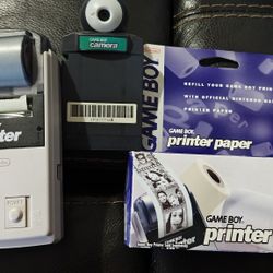 Game Boy Printer Y Camara