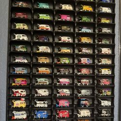 Custom VW Bus Hot Wheel Collection