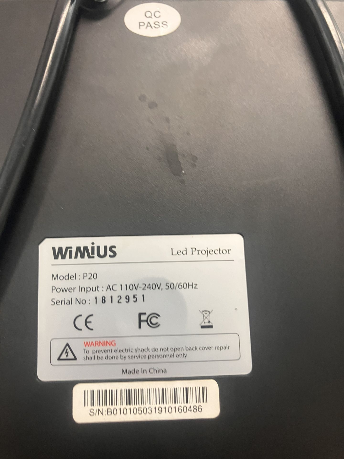Wimius Crystal Led Projector 