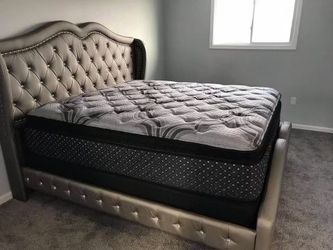 Colchones Queen De Todos Los Tamaños Disponible Hoy Por Solo $40 Down 