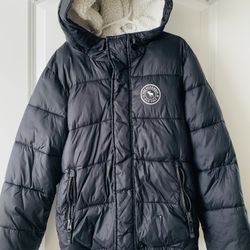 Abercrombie Kids Black Jacket Size 7/8