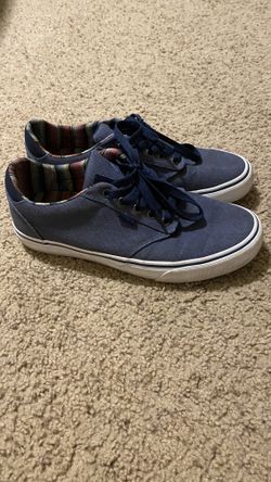 Blue Men’s Vans Shoes Size 9