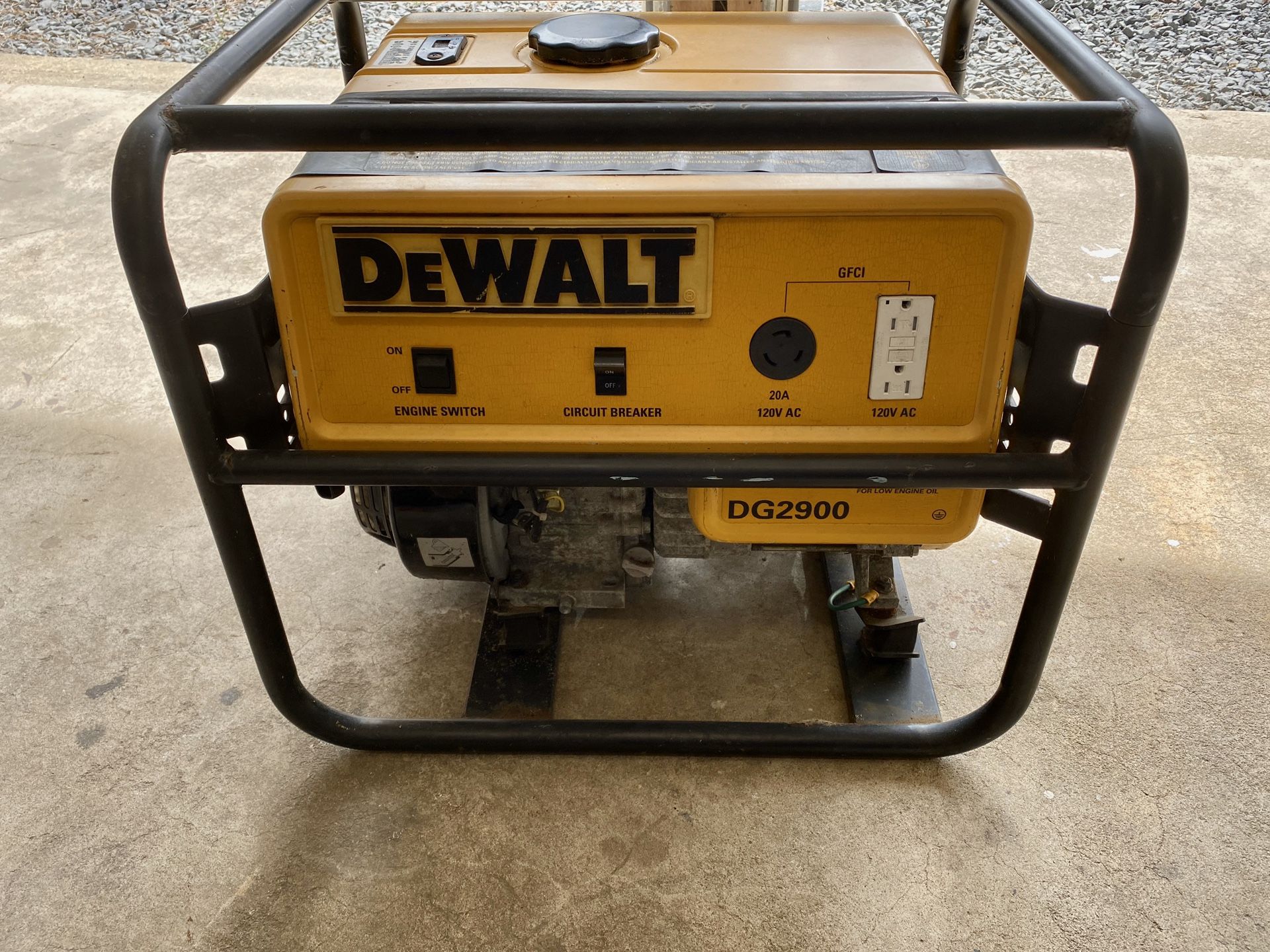 DeWalt DG2900 generator, good working order