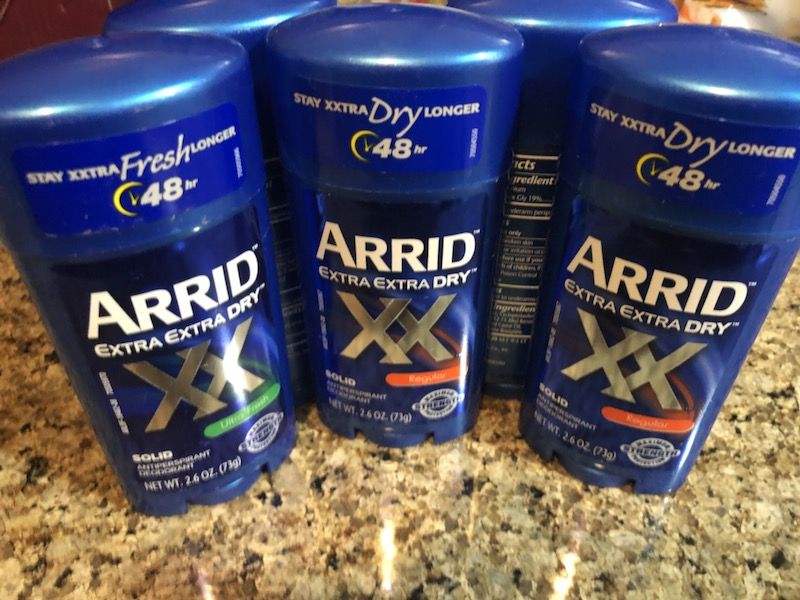 Arrid Deodorant