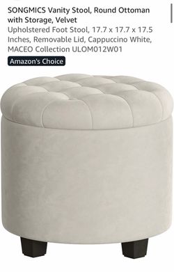 Small ottoman round