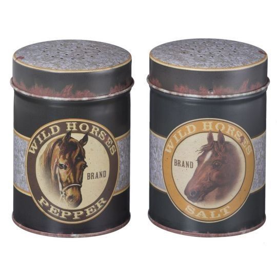 Wild Horses Salt And Pepper Shakers