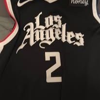 Kawhi Leonard Authentic City Jersey