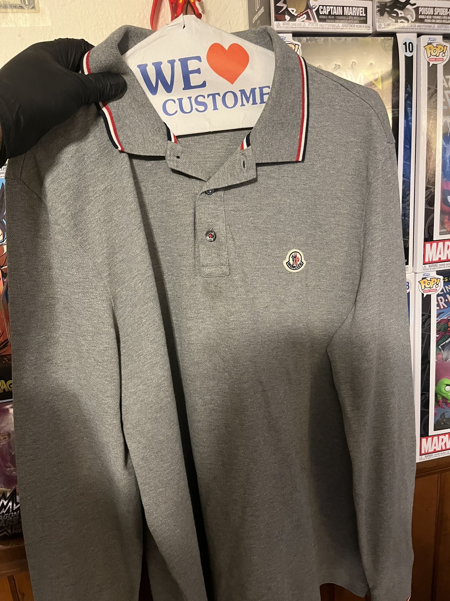 MONCLER LOGO - PATCH POLO SHIRT