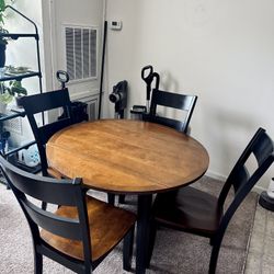 Dining Table With Chairs (Set for 4)