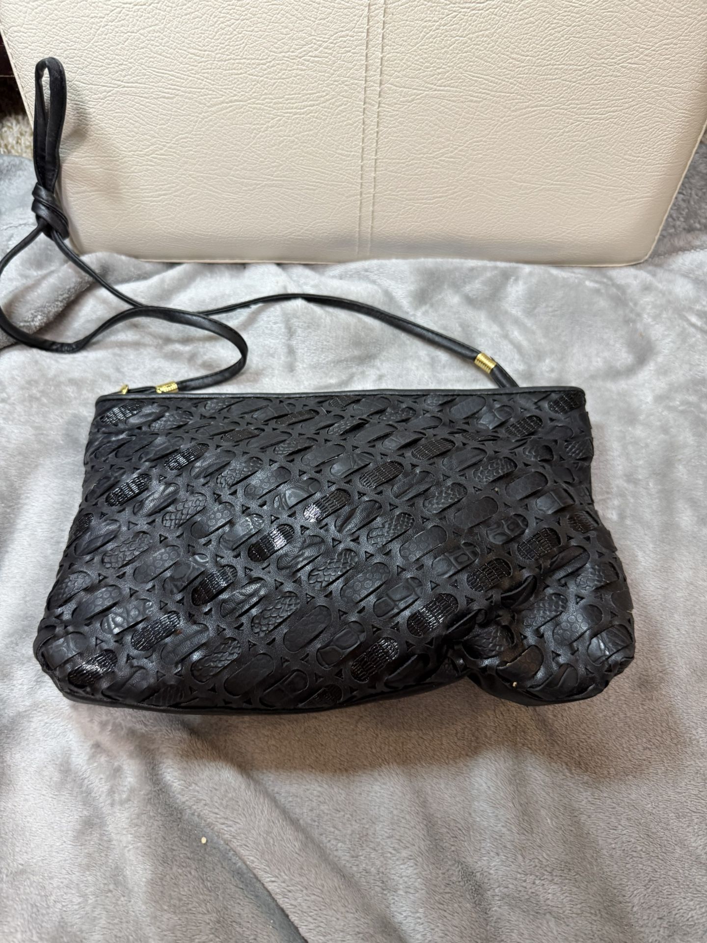 Selling this Vintage Lyrella crossbody bag