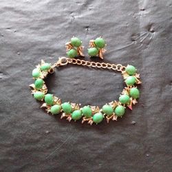 Bracelet And Earring Set