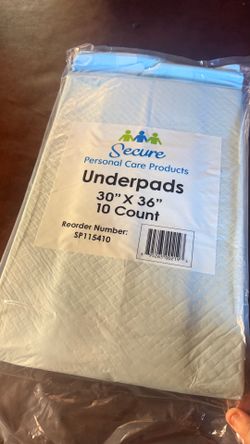 Underpads  30x36 10 count