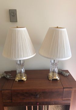 Cut Crystal Lamps