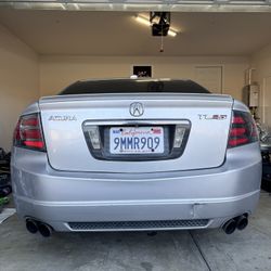 Acura TL-S 07-08 Rear Bumper 