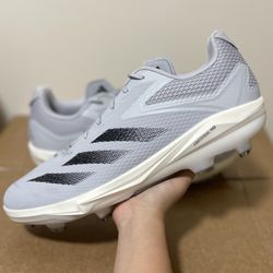 Adidas Adizero Electric TPU Baseball Cleats Men's Size 11.5 & 13 Grey Black IF3267 NEW
