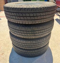 235/80/17 Michelin Selling a set of 4 tires in excellent condition 🫡