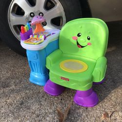 Nice Toddlers Activity Chair Desk With Sounds Only $20