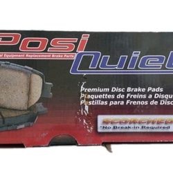 Centric 106.10190 Disc Brake Pads Posi-Quiet Ext Wear Semi-Metallic