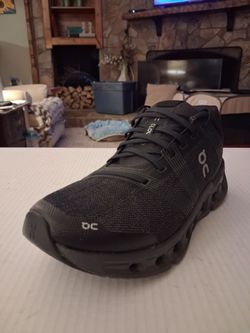 (Size-9) Women's, Like New, On Cloudgo Wide 'Black Eclipse' Sneakers 65-98617