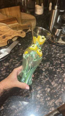 Hand Painted Vase