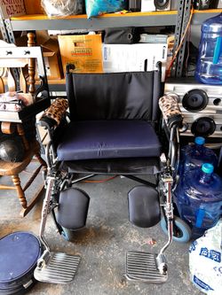 Extra wide new wheelchair 20x28 seating
