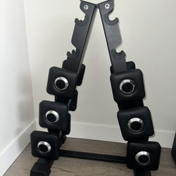 Weight Rack Peloton Dumbbells for Sale in West Hollywood CA OfferUp
