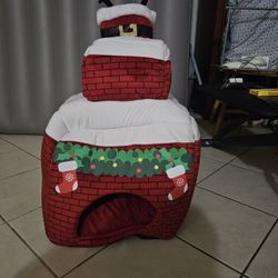 Christmas Cat House