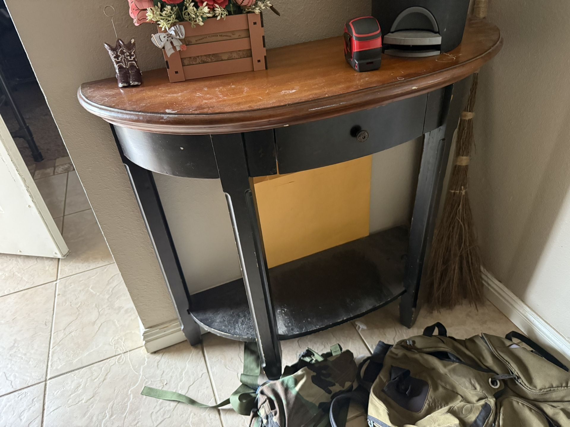 End Small Table With Drawer