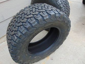 2 New Old Stock LT 33 12.50 18 BFGoodrich All Terrain T/A KO2 Tires 10PLY Date2022