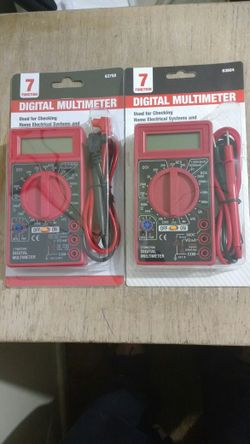 New 7 Function Digital Multimeter 2 x$10 Please meet in CVS pharmacy Collins and Blanding Blvd