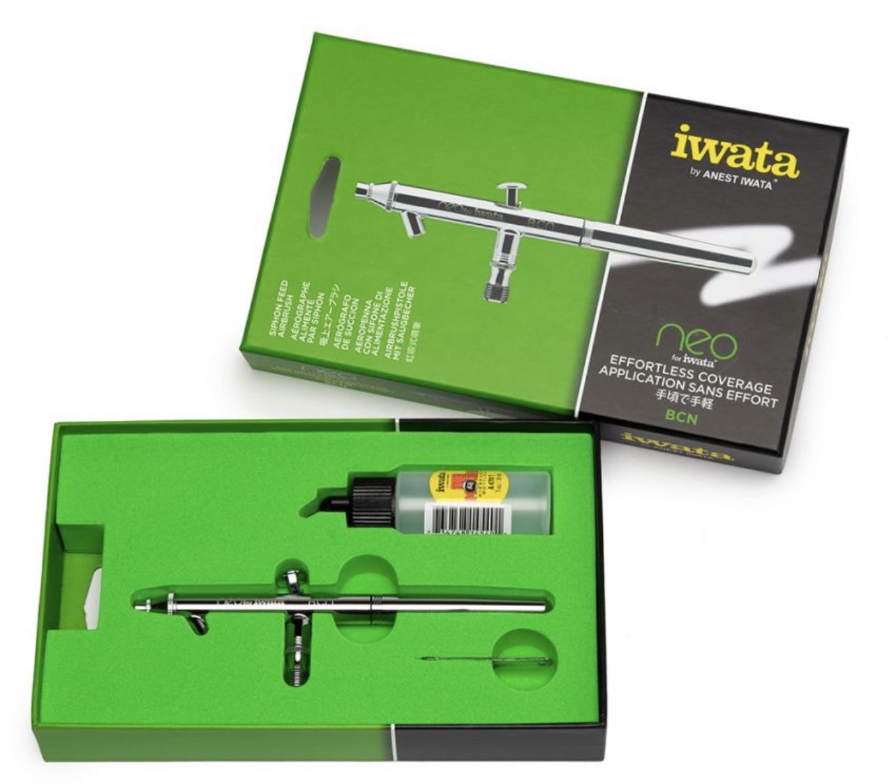 NEO for Iwata BCN Siphon Feed Dual Action Airbrush