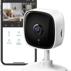 TP-Link Tapo 1080P Indoor Security Camera for Baby Monitor, Dog Camera w/Motion Detection, 2-Way Audio Siren, Night Vision, Cloud & SD Card Storage, W