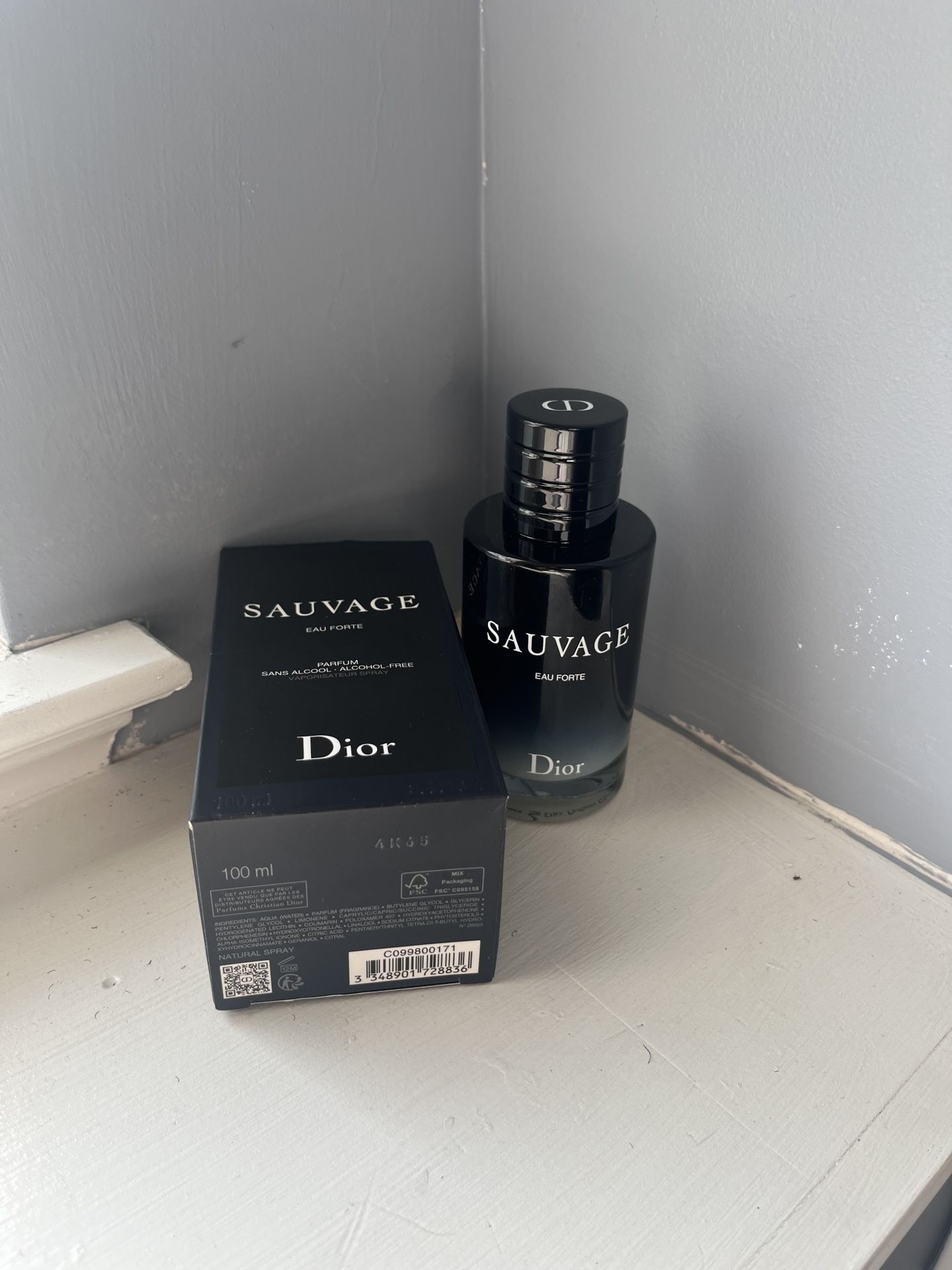 Dior Sauvage Eau Forte 3.4 Oz