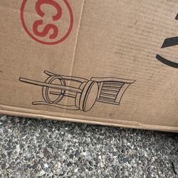An open box of barstools Set Of 4