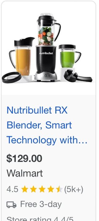 Nutri Bullet Rx