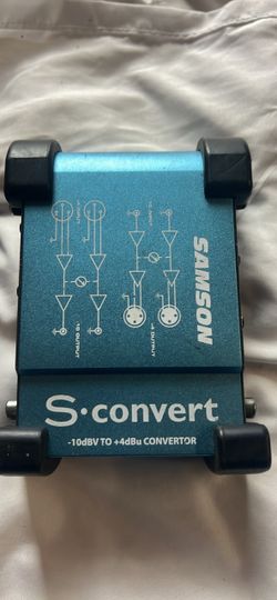 Samson S-Convert -10dBV to +4dBu Converter