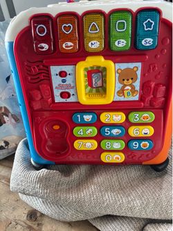 V-tech alphabet activity cube