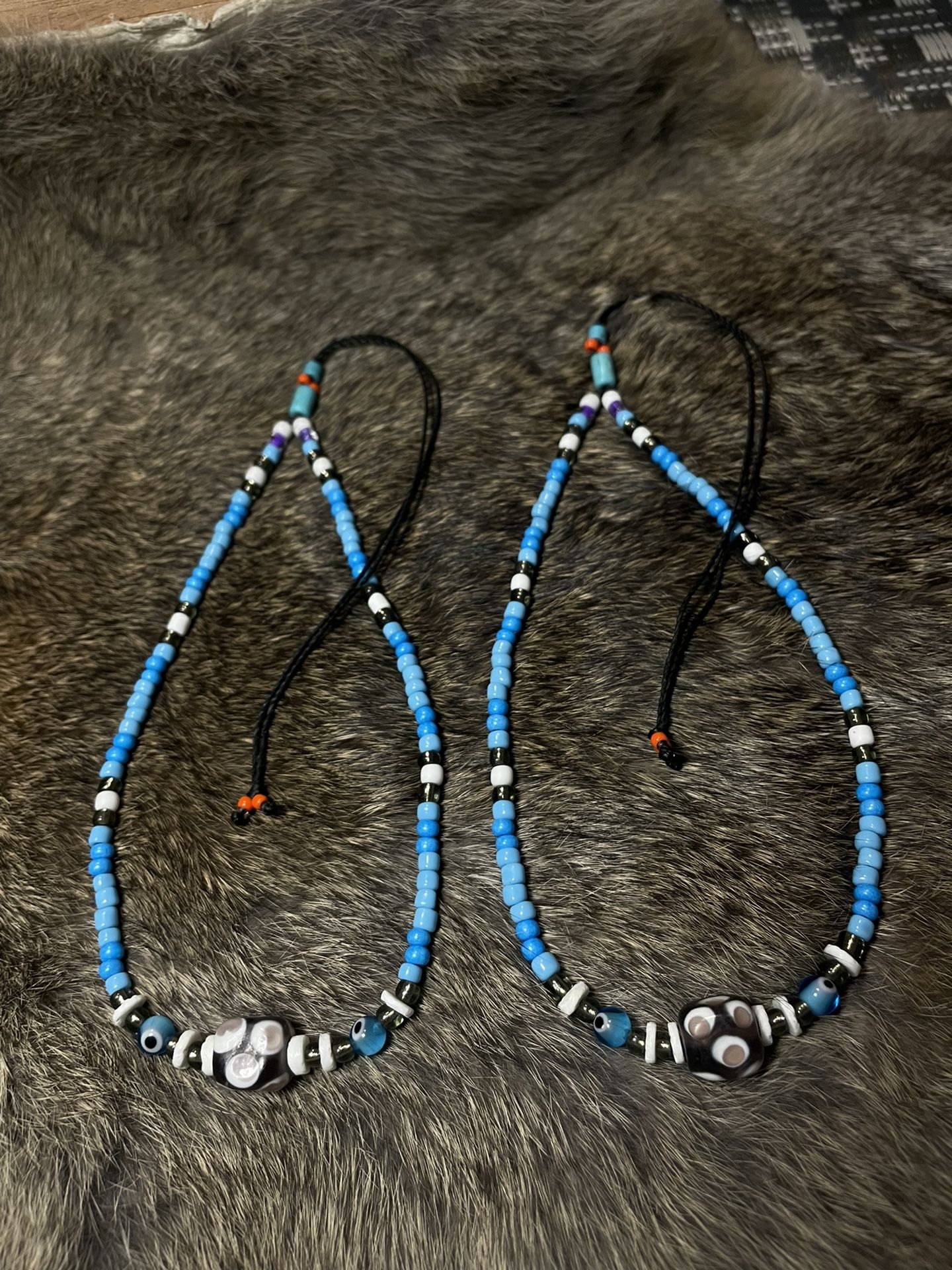 Hand Made Beaded Friendship Necklaces 