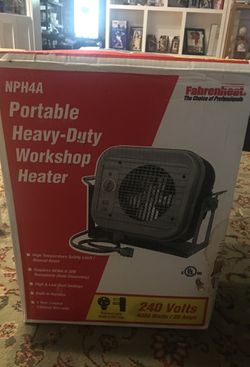 NPH4A Fahrenheat portable heavy duty heater