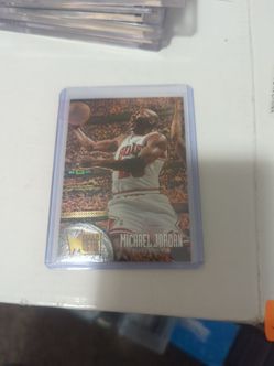 Michael Jordan fleer metal 1995
