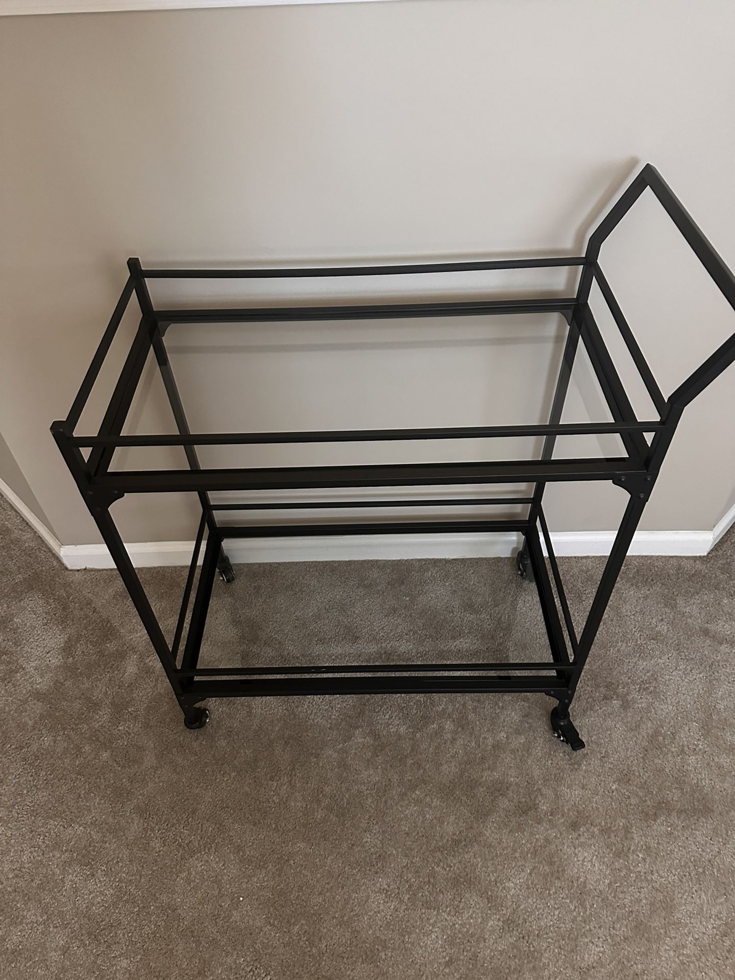 Glass Bar Cart