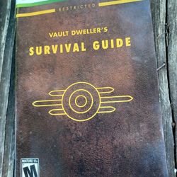 FALLOUT 3 GAME BOOKLET $10 FINAL PRICE 