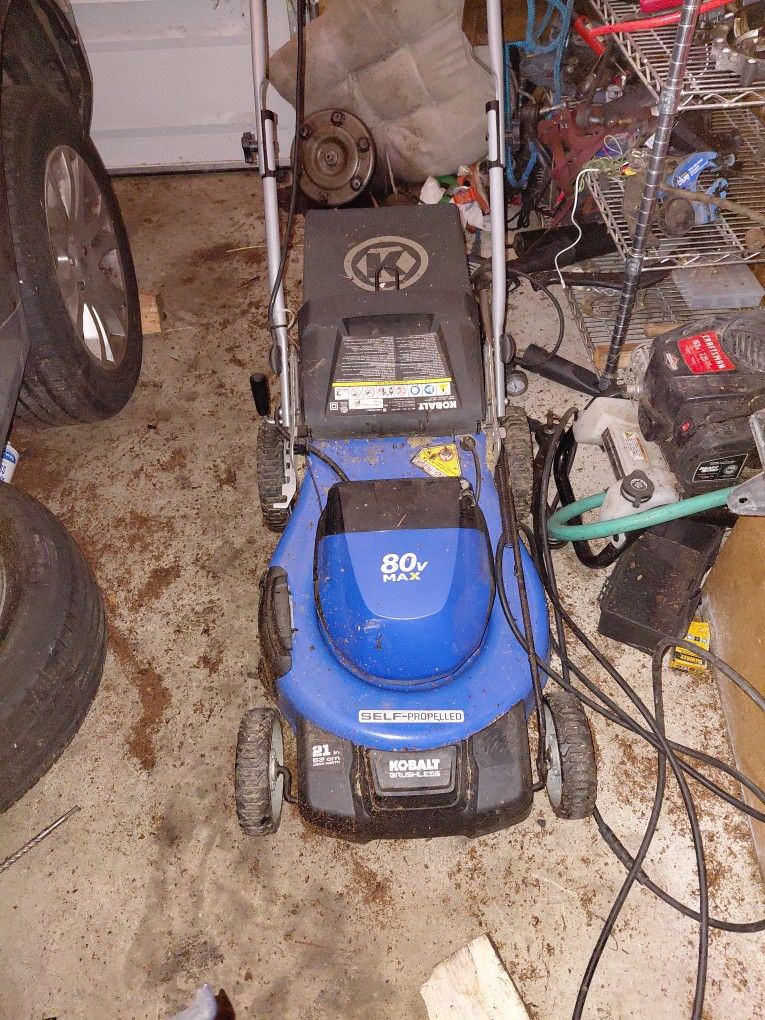 80 Volt Kobalt Lawn Mower