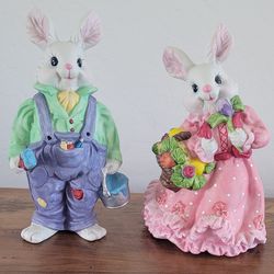 Easter Bunny Figurines