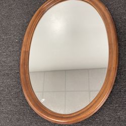 Vintage Oval Mirror 