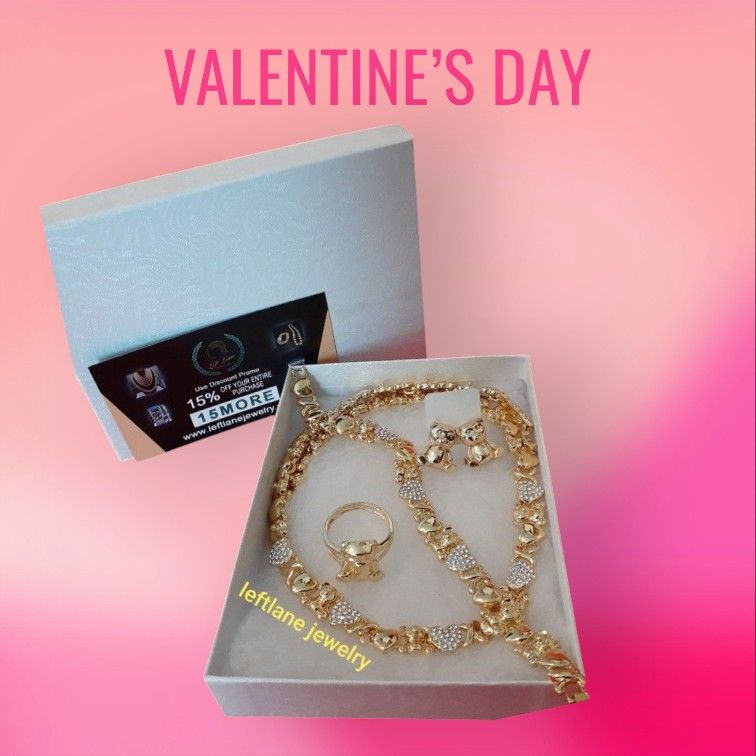 I Deliver I Ship 14k Gold Plated Chain Set