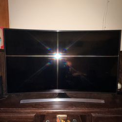 Samsung UN55HU8700F 55” Curved 4K UHD Smart LED TV