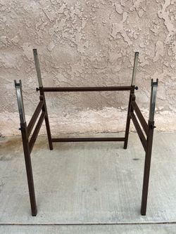 24x28 vintage metal table legs - $60