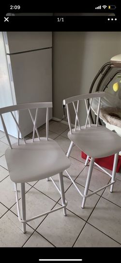 White Metal Chairs