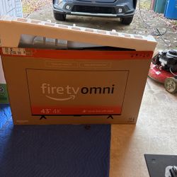 Brand New Fire Tv Omni 4k 43”